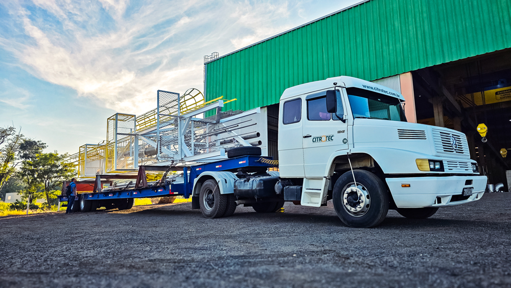 Equipamento Citrotec entregue em Taquaritinga